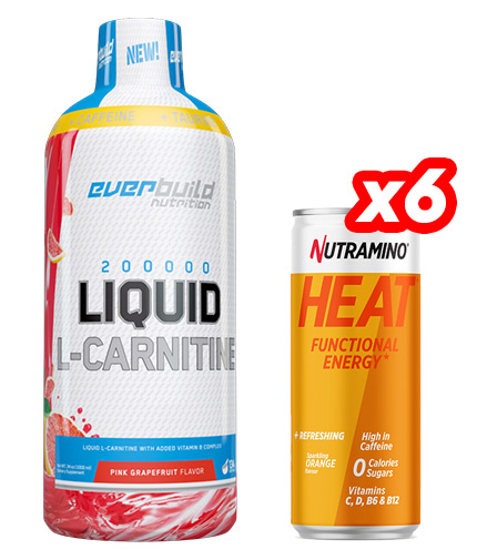 PROMO STACK Liquid L-Carnitine + 6 HEAT