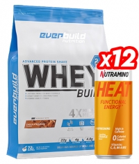 PROMO STACK Whey Protein Build 2.0 / Bag + 24 HEAT