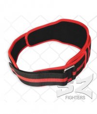 SZ FIGHTERS Fitness Belt /Nylon/ Red