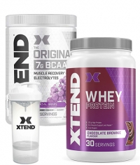 PROMO STACK XTEND PACK WHEY + BCAA + SHAKER