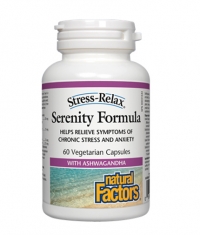 NATURAL FACTORS Stress-Relax Serenity Formula 60 Vcaps.