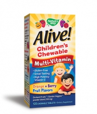 NATURES WAY Alive Children's Multi-Vitamin Chewable 120 Tabs