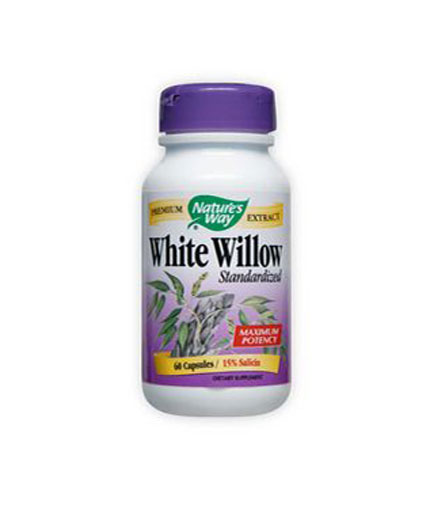 NATURES WAY White Willow Standardized 60 Caps.