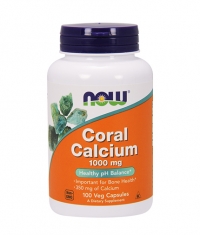 NOW Coral Calcium 1000mg. / 100 Vcaps.