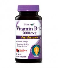 NATROL Vitamin B 12 Fast Dissolve 5000mcg / 30 Tabs.