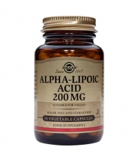 SOLGAR Alpha Lipoic Acid 200mg. / 50 Caps.