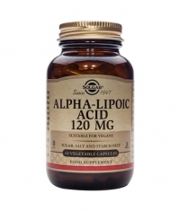 SOLGAR Alpha Lipoic Acid 120mg. / 60 Caps.