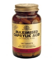 SOLGAR Maximised Caprylic Acid 100 Tabs.