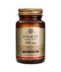 SOLGAR Folic Acid 400ug. / 100 Tabs.
