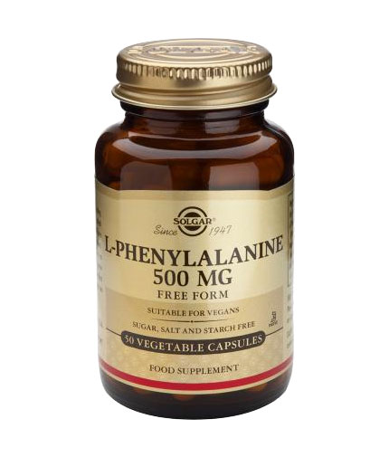 SOLGAR L-Phenylalanine 500mg. / 50 Caps.