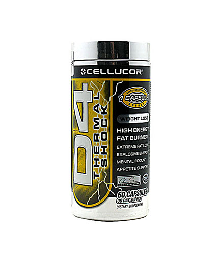cellucor D4 Thermal Shock 60 Caps.