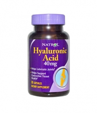 NATROL Hyaluronic Acid 40mg. / 30 Caps.