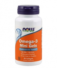 NOW Omega-3 Mini Gels 90 Softgels