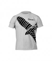 HAYABUSA FIGHTWEAR Winged strike T-shirt /Silver/