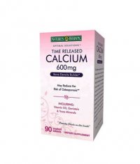 NATURE'S BOUNTY Time Released Calcium 600mg. / 90 Tabs.
