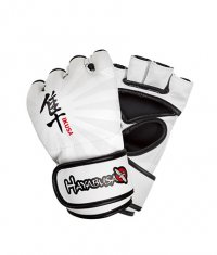 HAYABUSA FIGHTWEAR Ikusa 4oz MMA Gloves / White