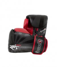 HAYABUSA FIGHTWEAR Ikusa 14oz Gloves / Black / Red