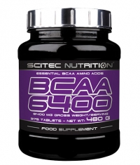 SCITEC BCAA 6400 / 375 Tabs.