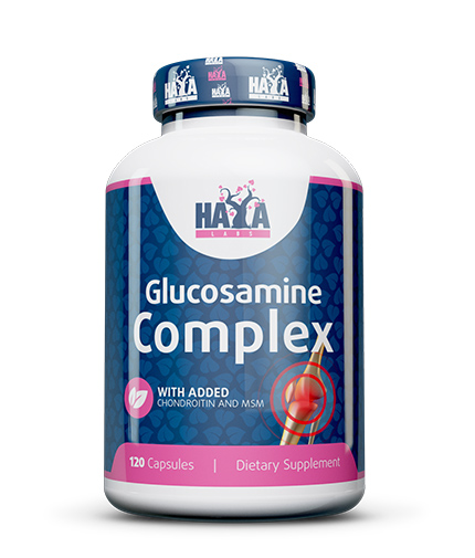 HAYA LABS Glucosamine Chondroitin & MSM Complex 120 Caps