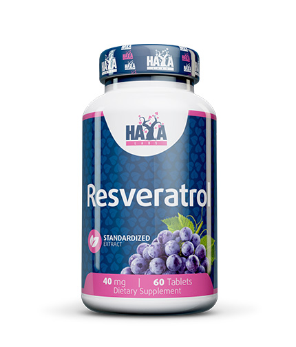 HAYA LABS Resveratrol 40mg. / 60 Tabs.