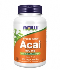 NOW Acai 500mg. / 100 VCaps.