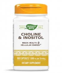 NATURES WAY Choline & Inositol 100 Caps.