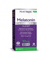 NATROL Advanced Sleep Melatonin 10mg. / 60 Tabs.