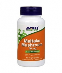 NOW Maitake Mushroom 60mg. / 60 Caps.