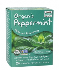 NOW Peppermint Tea 30 Bags