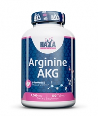 HAYA LABS Arginine AKG 1000mg / 100 Tabs.