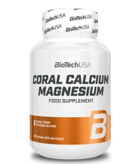 BIOTECH USA Coral Calcium Magnesium 100 Tabs.