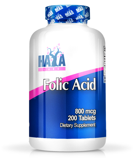 haya-labs Folic Acid 800mcg / 200 Tabs.