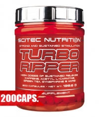 SCITEC Turbo Ripper 200 Caps.