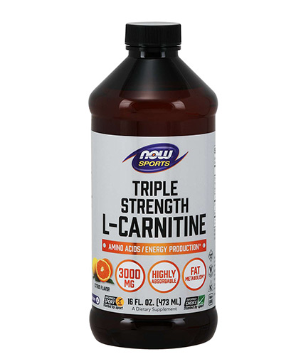 now L-Carnitine Liquid 3000mg. / 465 ml.