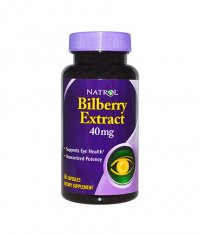 NATROL Bilberry Extract 40mg. / 60 Caps.