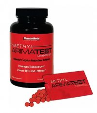 MUSCLEMEDS Methyl Arimatest 120 Caps. + 60 Tabs.