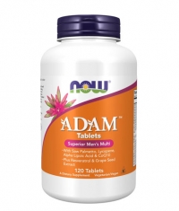 NOW ADAM™ Superior Men's Multiple Vitamin 120 Tabs.