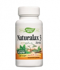 NATURES WAY Naturalax 3 With Aloe 100 Vcaps.