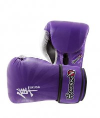 HAYABUSA FIGHTWEAR Ikusa 16oz Gloves - Purple / White
