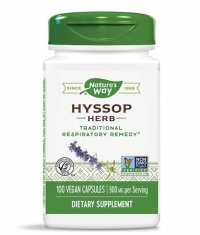 NATURES WAY Hyssop Herb 100 Caps.