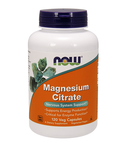 now Magnesium Citrate / 120 vcaps