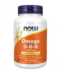 NOW Omega 3-6-9 / 1000mg. / 100 Softgels