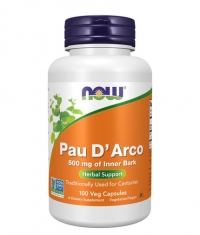 NOW Pau D' Arco 500 mg. / 100 Caps.