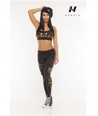 NEBBIA 810 Tights Supplex / gold