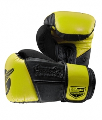 HAYABUSA FIGHTWEAR Tokushu® Regenesis 12oz Gloves / Black-Yellow