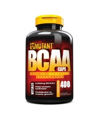 MUTANT 100% Free Form BCAAs In Ultra-fast Capsule Delivery / 400caps