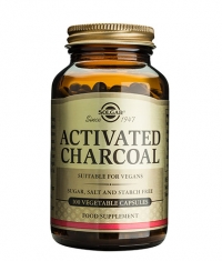 SOLGAR ACTIVATED CHARCOAL / 100 vcaps