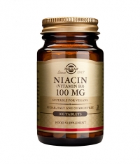 SOLGAR Niacin 100mg / 100 tabs.