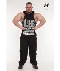 NEBBIA 974 HARD SINGLET HOOD / Black